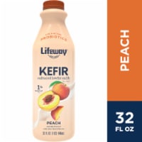 Lifeway Peach Probiotic Low Fat Kefir Drink