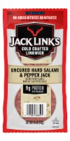 Jack Link's Uncured Hard Salami & Pepper Jack Cheese Cold Crafted Linkwich Perspective: Main
