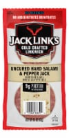 Jack Link's Uncured Hard Salami & Pepper Jack Cheese Cold Crafted Linkwich Perspective: Main