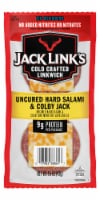 Jack Link's Uncured Hard Salami and Colby Jack Cheese Cold Crafted Linkwich Perspective: Main