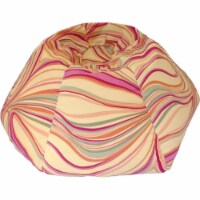 Gold Medal Small Hot Pink Vinyl Bean Bag