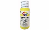 Delta Creative™ Ceramcoat® Acrylic Paint - Bright Yellow Perspective: Main