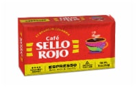 Sello Rojo Espresso Brick Ground Coffee Perspective: Main