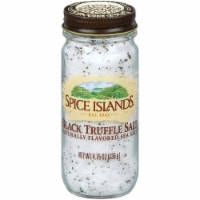 Spice Islands Black Truffle Salt Naturally Flavored Sea Salt Shaker