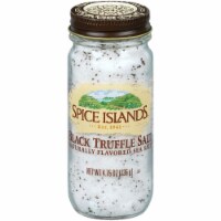 Spice Islands Black Truffle Salt Naturally Flavored Sea Salt Shaker