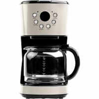 Haden Dorset Modern Programmable Coffee Maker - Putty