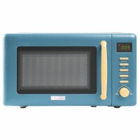 Haden Dorchester 700W Over the Range Compact Home Kitchen Microwave, Stone Blue