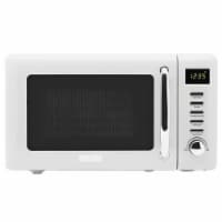 Haden Heritage 700-Watt Microwave - Ivory White