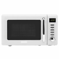 Haden Heritage 700-Watt Microwave - Ivory White