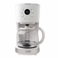 Haden Heritage Programmable Coffee Maker - Ivory White