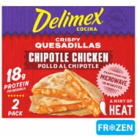 Delimex Chipotle Chicken Crispy Quesadillas, box Perspective: Main