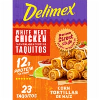 Delimex White Meat Chicken Corn Taquitos Frozen Snacks