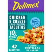 Delimex Chicken & Cheese Large Flour Taquitos Frozen Snacks