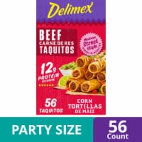 Delimex Beef Corn Taquitos Frozen Snacks