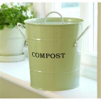 Exaco CPBW01 2 in 1 Kitchen Bucket - White