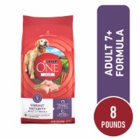 Purina ONE +Plus Vibrant Maturity Adult 7+ Dry Dog Food Chicken & Rice Perspective: Main