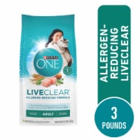 Purina ONE LiveClear Allergen-Reducing Adult Dry Cat Food Dry Formula Real Chicken Perspective: Main