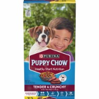 Purina Puppy Chow Tender & Crunchy 32 Lb. Beef Flavor Dry Puppy Food 178108