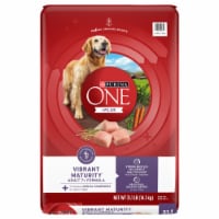 Purina ONE® SmartBlend Vibrant Maturity Adult 7+ Formula Senior Dry Dog Food Perspective: Main