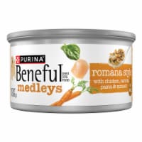 Purina Beneful Medleys Wet Dog Food Romana Style Chicken in Sauce Perspective: Main