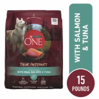 Purina ONE True Instinct High Protein Adult Dry Dog Food Real Salmon & Tuna Perspective: Main