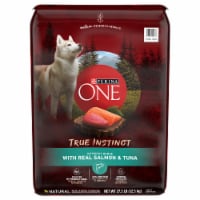 Purina ONE® True Instinct Salmon & Tuna Natural Adult Dry Dog Food Perspective: Main