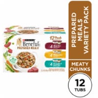 Purina Beneful Prepared Meals Stew Wet Dog Food Variety Pack with Gravy Perspective: Main