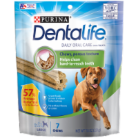 Purina® DentaLife® Daily Oral Care Large Dog Dental Chews Perspective: Main