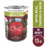 Purina ONE® SmartBlend® True Instinct Real Chicken & Duck in Gravy Adult Wet Dog Food