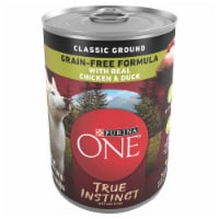 Purina ONE® SmartBlend® True Instinct Classic Ground Chicken & Duck Adult Dog Food