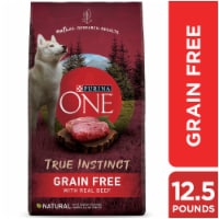 Purina ONE® True Instinct Grain Free with Real Beef Natural Adult Dry Dog Food Perspective: Main