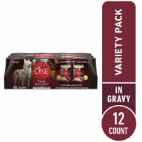 Purina ONE® Smartblend® True Instinct Tender Cuts in Gravy Wet Dog Food Variety Pack
