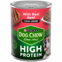 Dog Chow Classic Ground Beef Wet Dog Food Perspective: Main