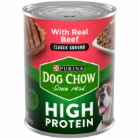 Dog Chow Classic Ground Beef Wet Dog Food Perspective: Main