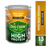 Dog Chow® High Protein with Real Chicken Classic Ground Wet Dog Food Perspective: Main