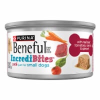 Purina Beneful Small Breed Wet Dog Food, Incredibites Pate With Real Beef Recipe Perspective: Main