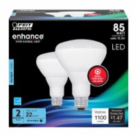 Feit Electric Enhance BR30 E26 (Medium) LED Bulb Daylight 85 Watt Equivalence 2 pk - Total Perspective: Main
