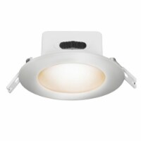 Feit Electric Warm White 4 in. W Aluminum LED Dimmable Recessed J-Box Downlight 10 watt -