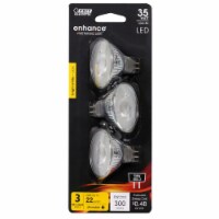 Feit Electric Enhance MR16 GU5.3 LED Bulb Bright White 35 Watt Equivalence 3 pk - Total Qty: Perspective: Main