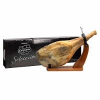 Campofrio, Imported Spanish Serrano Ham Leg with Wooden Stand And Knife