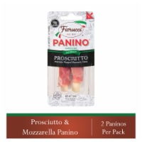 Fiorucci Prosciutto Wrapped Mozzarella Cheese Twin Pack Panino Perspective: Main