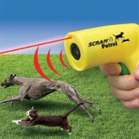 CB17224 Ultrasonic Scram Patrol Dog Repeller Chaser Stop Barking Attack Animal Protection