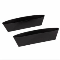 Ideaworks Catch-All Car Pockets Front Seat Gap Organizer Auto Seat Pocket- Set of 2