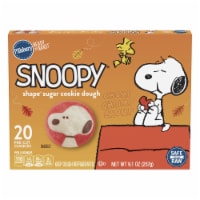 Pillsbury Ready to Bake Snoopy Shape Sugar Cookie Dough Perspective: Main