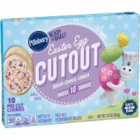 Pillsbury Ready To Bake Easter Egg Cutout Sugar Cookies Perspective: Main