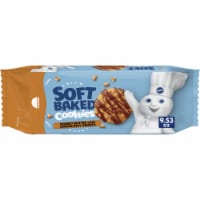 Pillsbury Soft Baked Cookies Peanut Butter with Chocolatey Drizzle Perspective: Main
