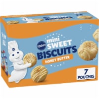 Pillsbury Honey Butter Soft Baked Mini Sweet Biscuits Perspective: Main