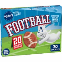 Pillsbury™ Ready To Bake™ Football Sugar Cookie Dough