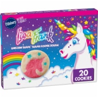 Pillsbury Lisa Frank Unicorn Shape Spring Edition Cookie Dough