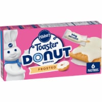 Pillsbury Frosted Toaster Donut Pastries 6 Count, 9.5 OZ Perspective: Main